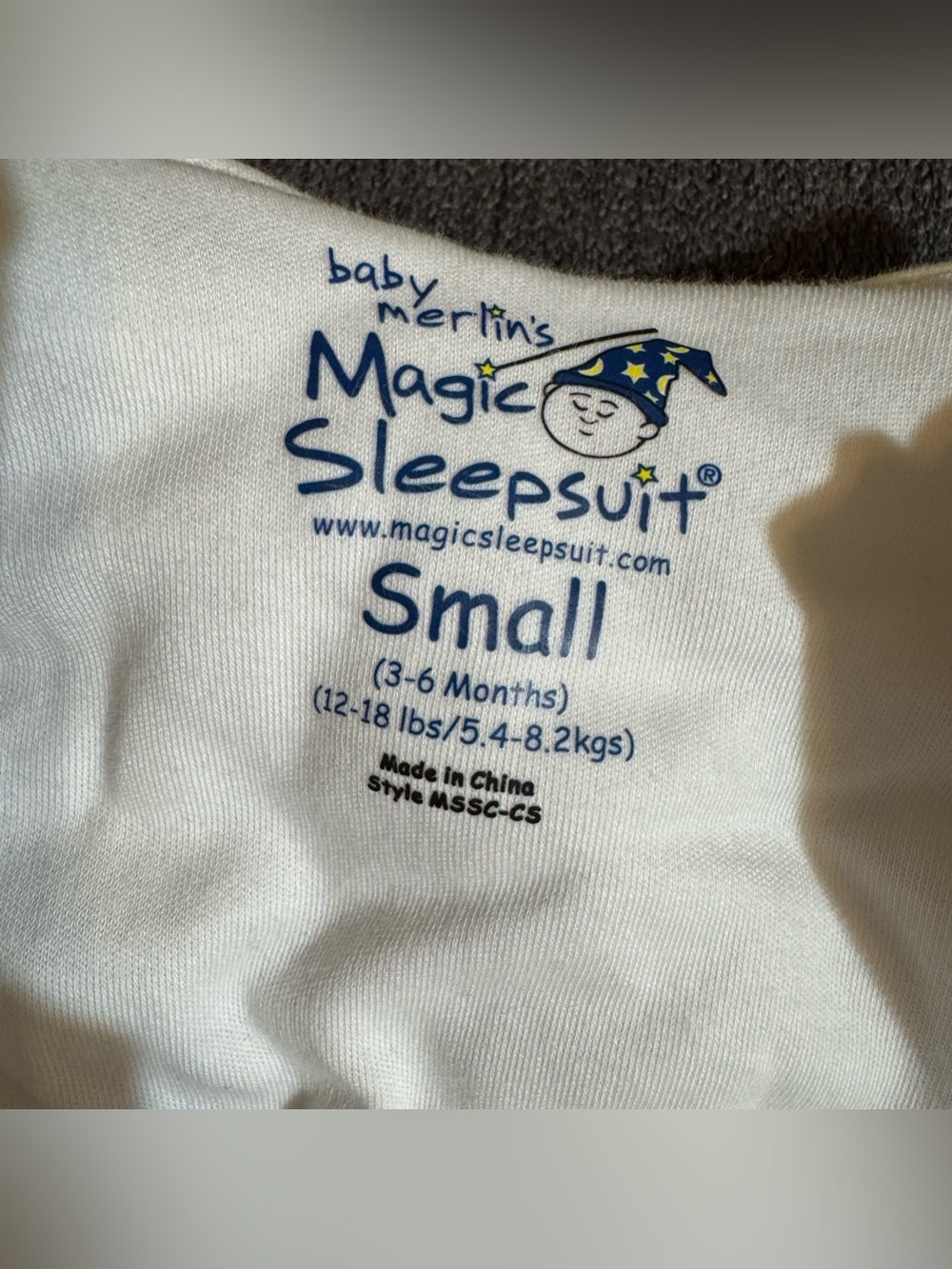 Baby Merlin’s The Magic Sleepsuit Yellow Baby Boy Girl Neutral Small 3-6M - Picture 4 of 8